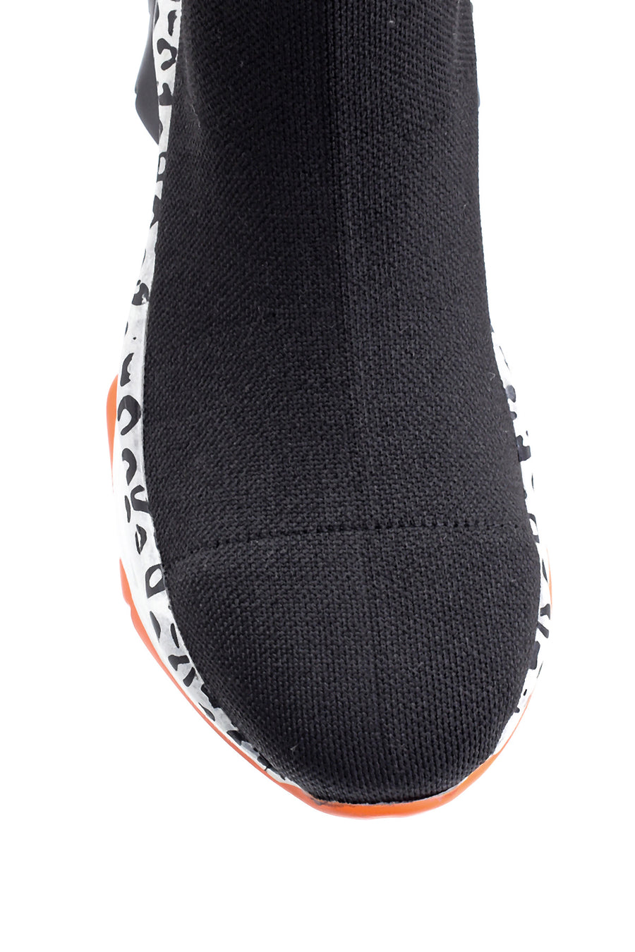 Women's Thick Colored Sole Sock Boots