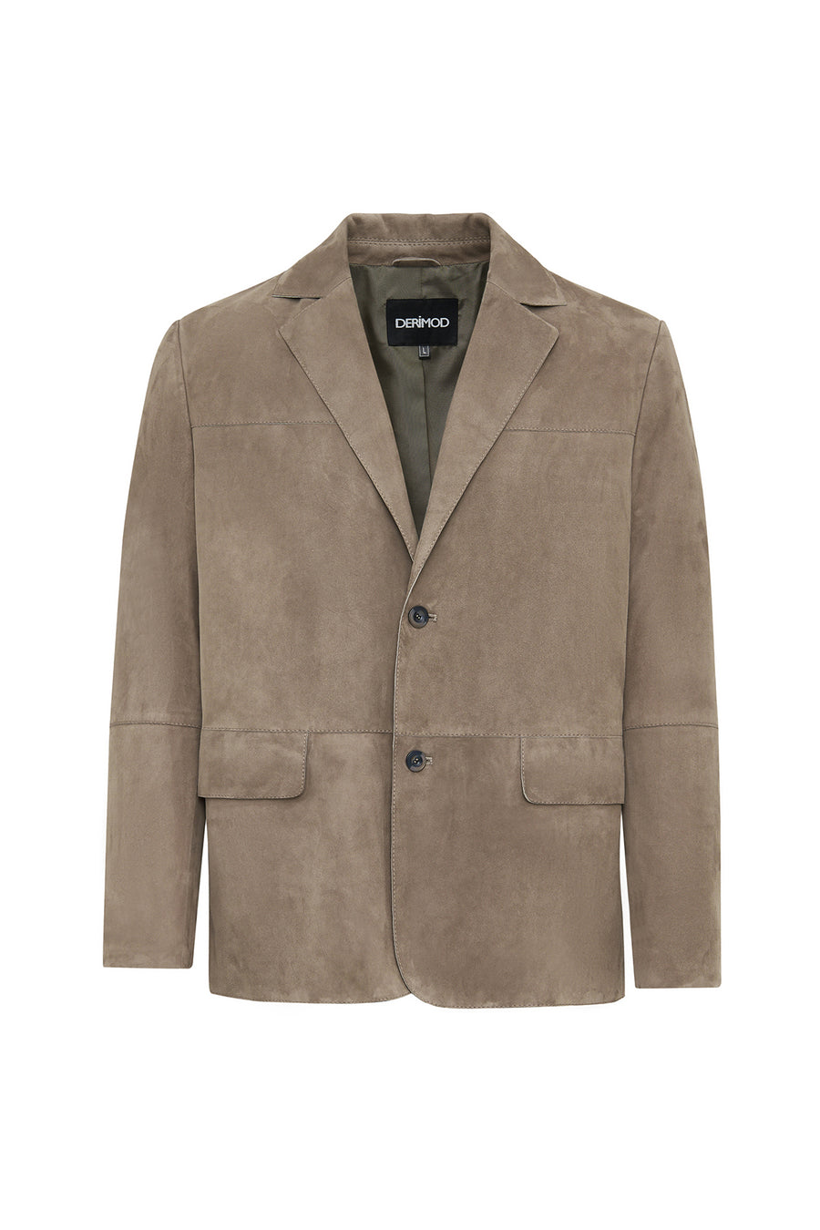 Rodrygo Men's Mink Blazer Suede Leather Jacket