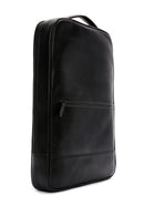 Men's Black Leather Backpack | Derimod