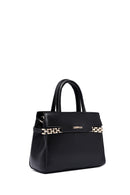 Women's Black Long Strap Chain Detailed Handbag | Derimod