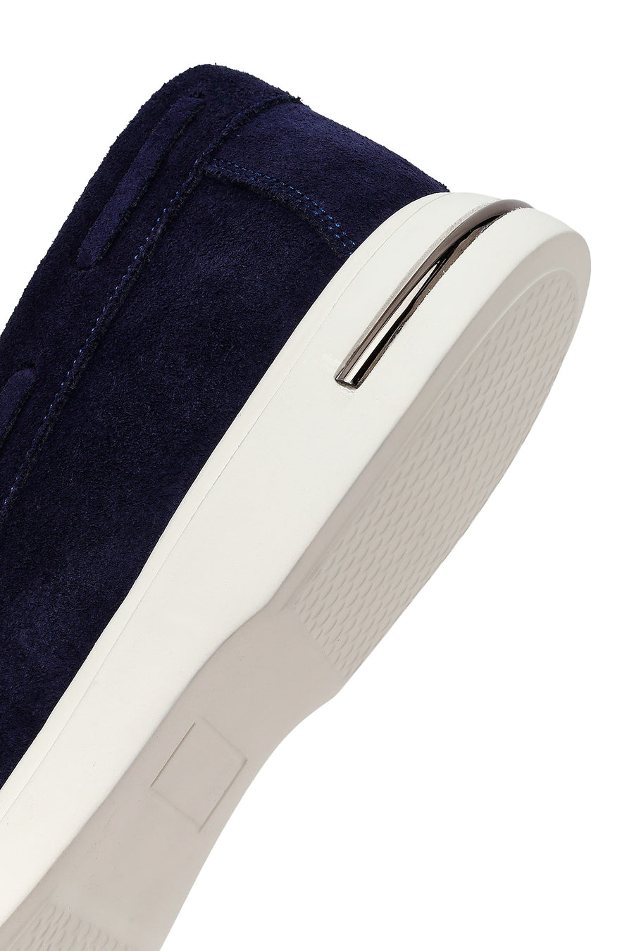 Men's Navy Blue Suede Leather Casual Loafer