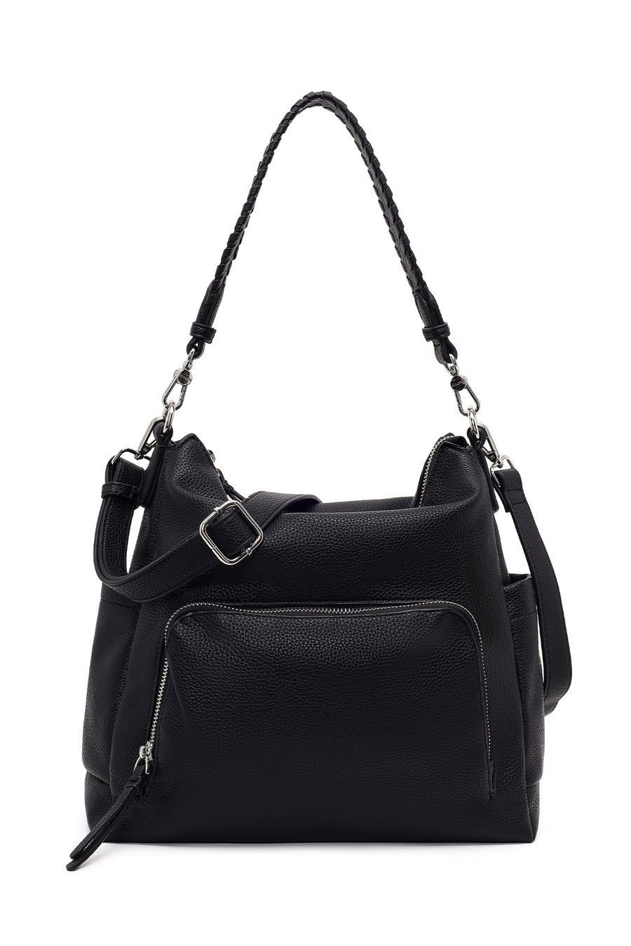 Woman Black Long-Strap Shoulder Bag AB100026SF | Derimod