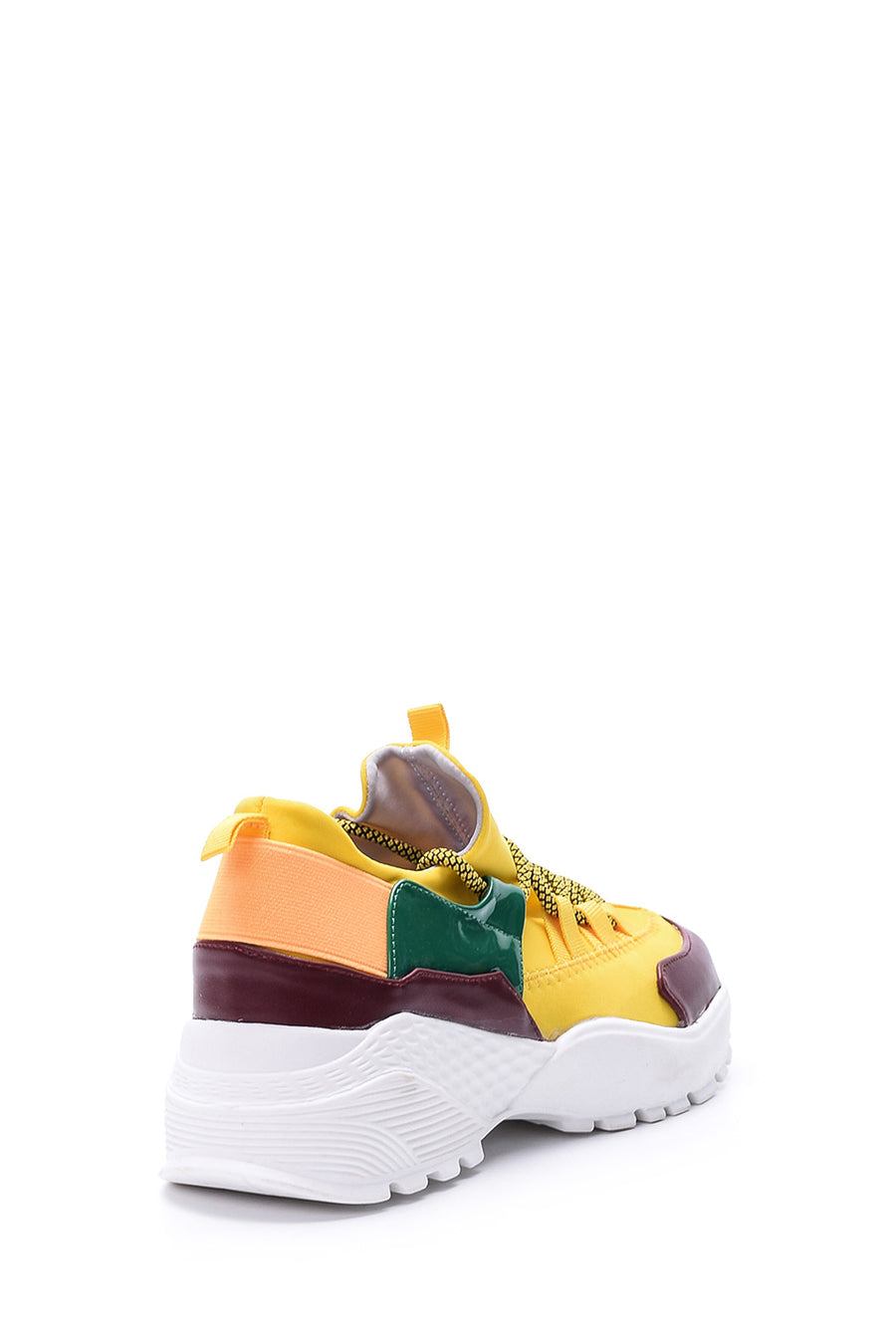 Kadın Rugan Detaylı Sneaker