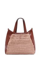 Women's Tan Long Strap Shoulder Bag | Derimod