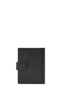 Men's Black Leather Card Holder | Derimod