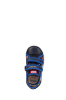 Geox Baby Boy Navy Blue Kilwi Fabric Sneakers | Derimod