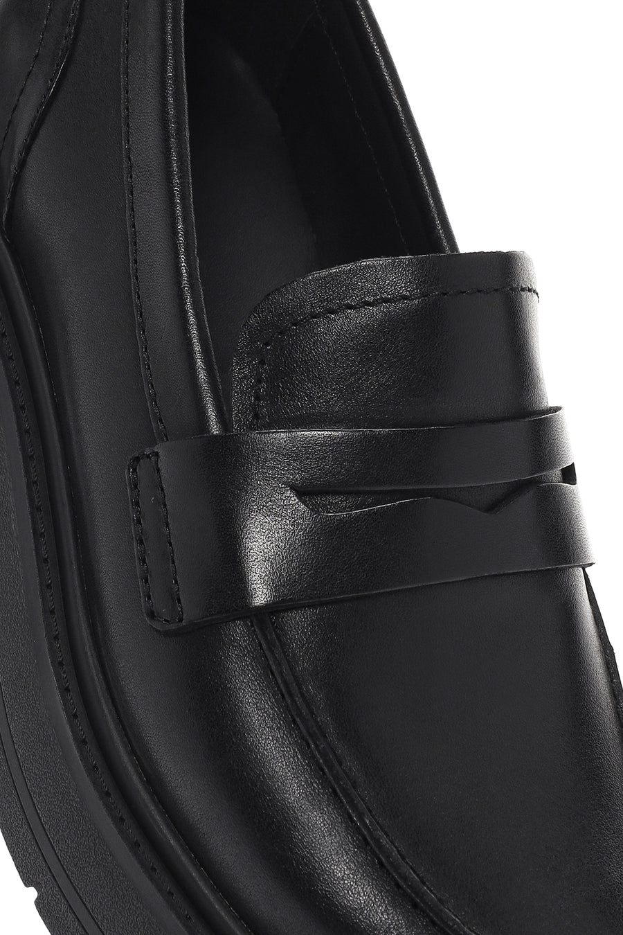 Geox Kadın Siyah Spherica Deri Maskülen Loafer
