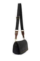 Women's Black Long Strap Crossbody Bag | Derimod