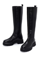 Women's Black Casual Thick Soled Boots | Derimod