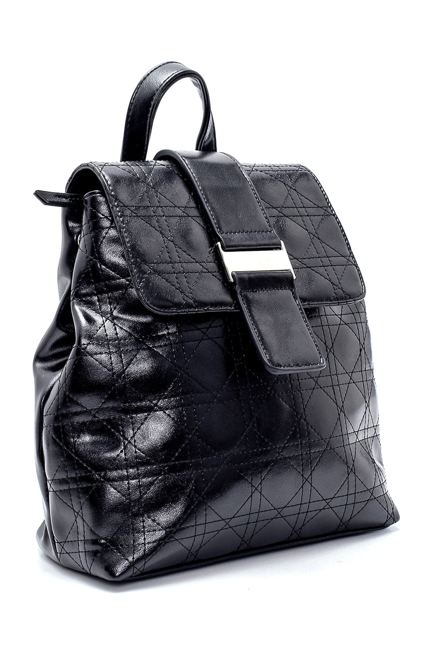 Women's Patent Leather Backpack