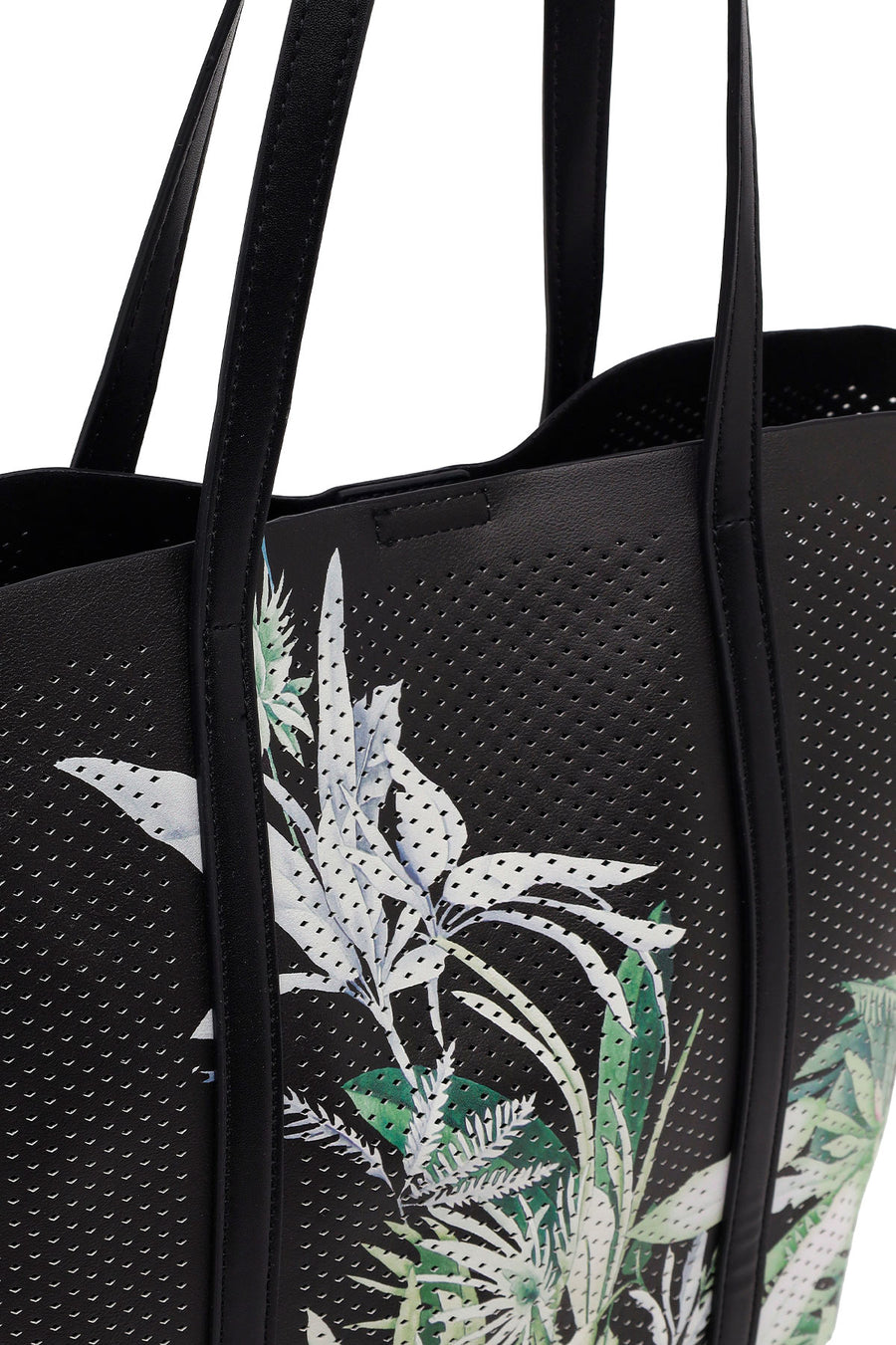 Woman Black Printed Shoulder Bag