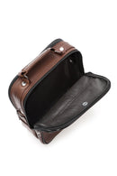 Men's Brown Long Strap Leather Handbag | Derimod