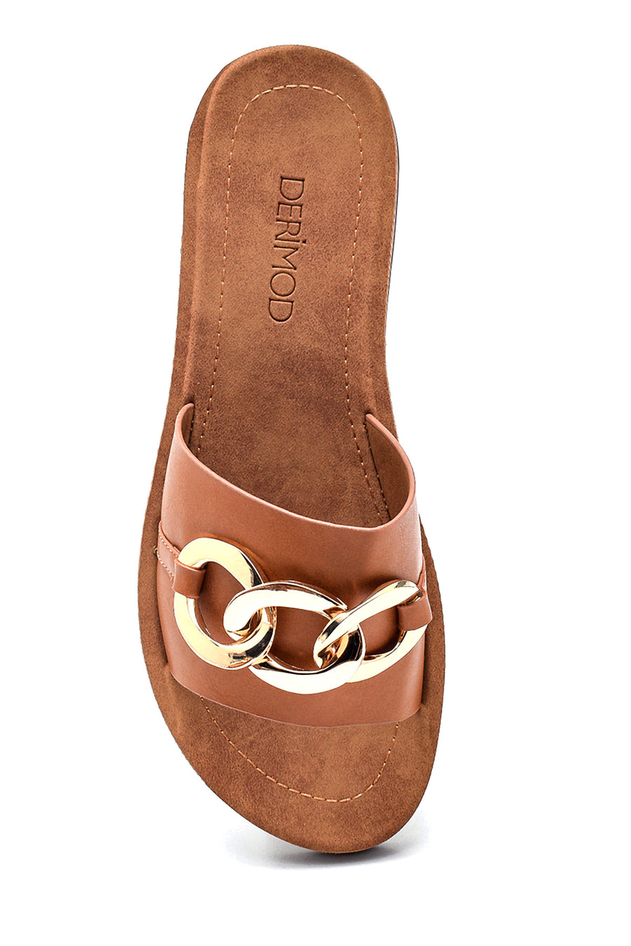 Women's Chain Detailed Slippers
