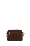 Woman Blue Long Strap Fabric Crossbody Bag | Derimod