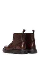 Men's Brown Leather Boots | Derimod