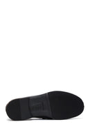 Men's Black Leather Casual Loafer | Derimod