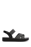 Women's Black Ankle Strap Sandals | Derimod