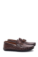 Erkek Deri Kroko Loafer | Derimod