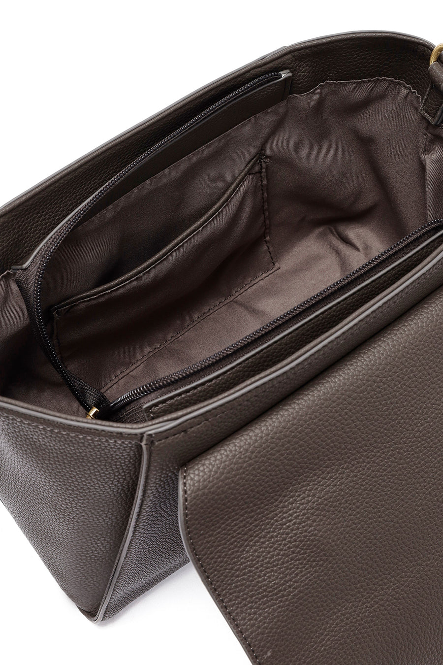 Women's Gray Long Strap Mini Handbag