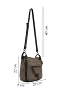 Women's Mink Long Strap Crossbody Bag | Derimod