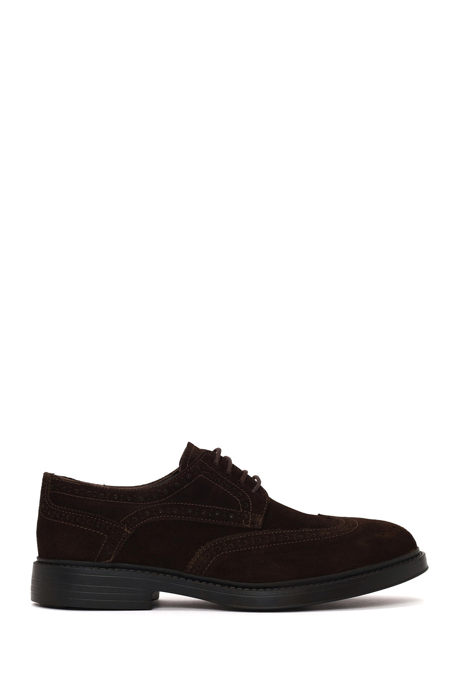 Male Brown Lace-up Suede Casual Shoes WM790011DS | Derimod