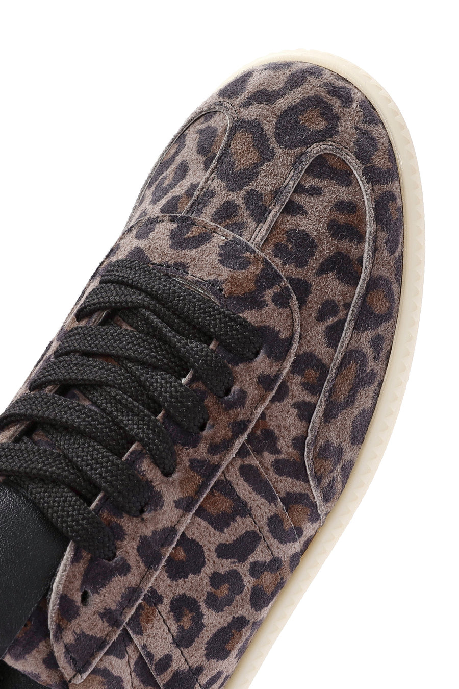 Kadın Mor Bağcıklı Desenli Süet Deri Sneaker