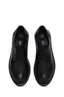 Women's Black Leather Oxford Shoes | Derimod