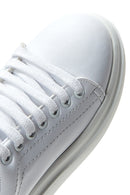 Kadın Beyaz Kalın Tabanlı Sneaker | Derimod