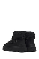 Woman Black Lace-Up Thick-Soled Boots | Derimod