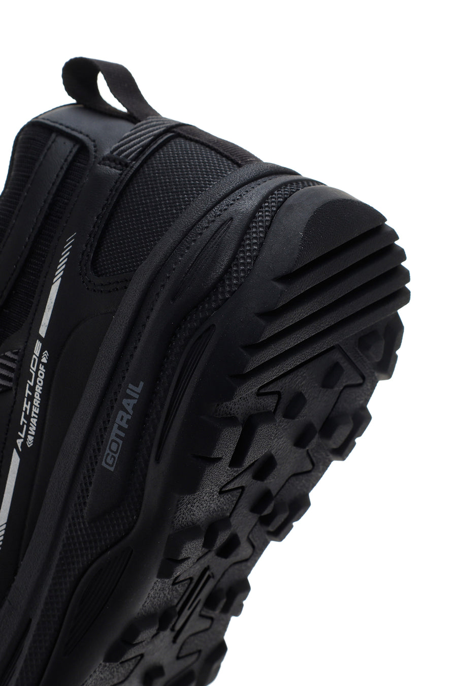 Skechers Erkek Siyah Go Run Trail Altitude-Water Kalın Tabanlı Sneaker
