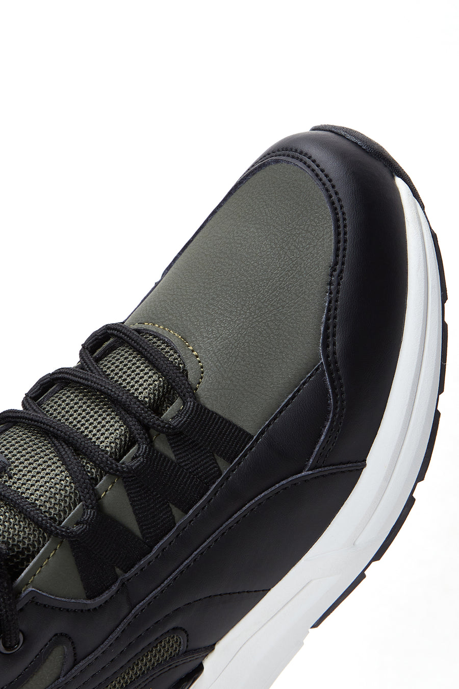 Men's Khaki High Top Sneaker