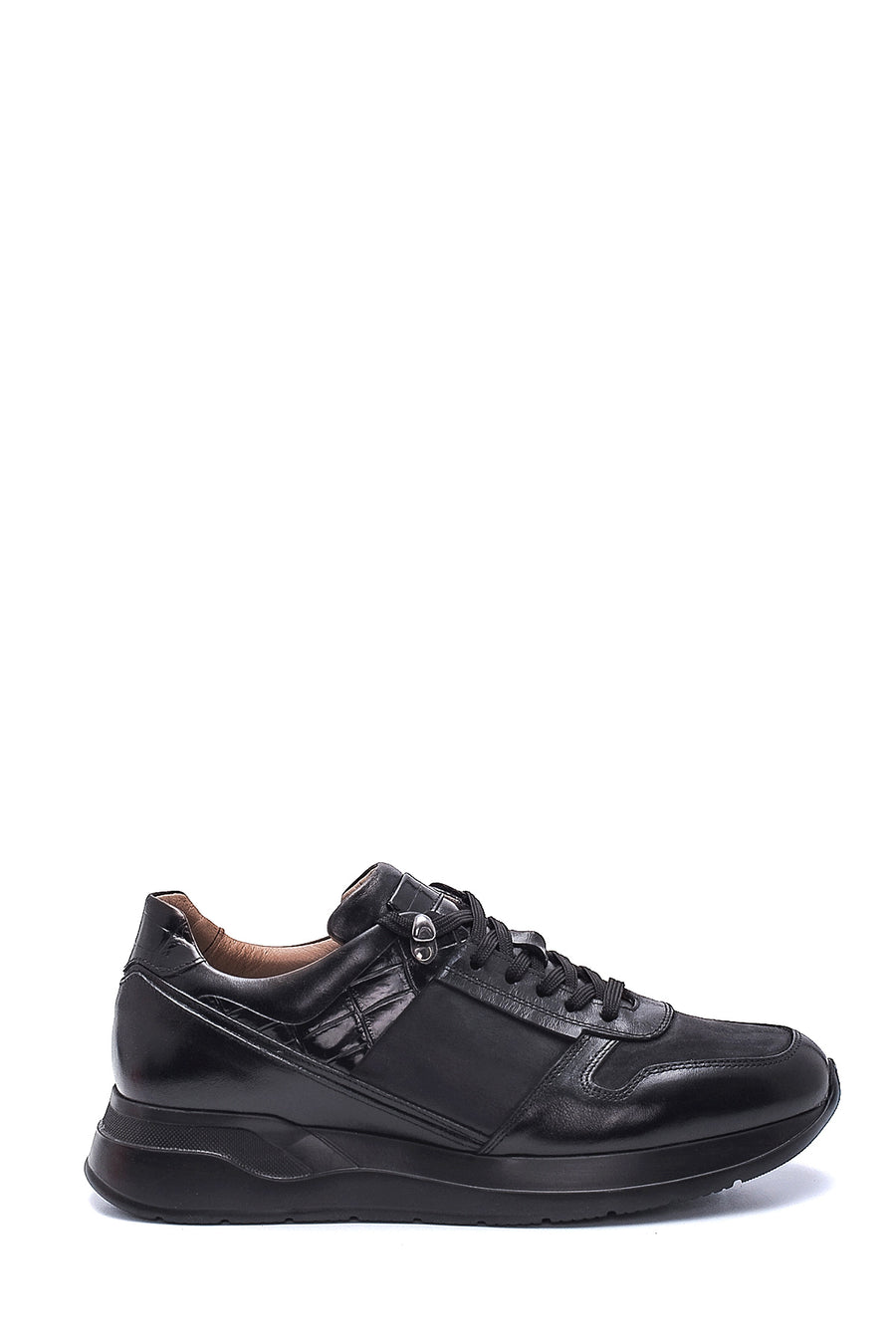 Erkek Deri Yüksek Taban Sneaker 21WFD642414 | Derimod