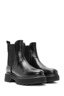 Women's Black Thick Soled Chelsea Boots | Derimod