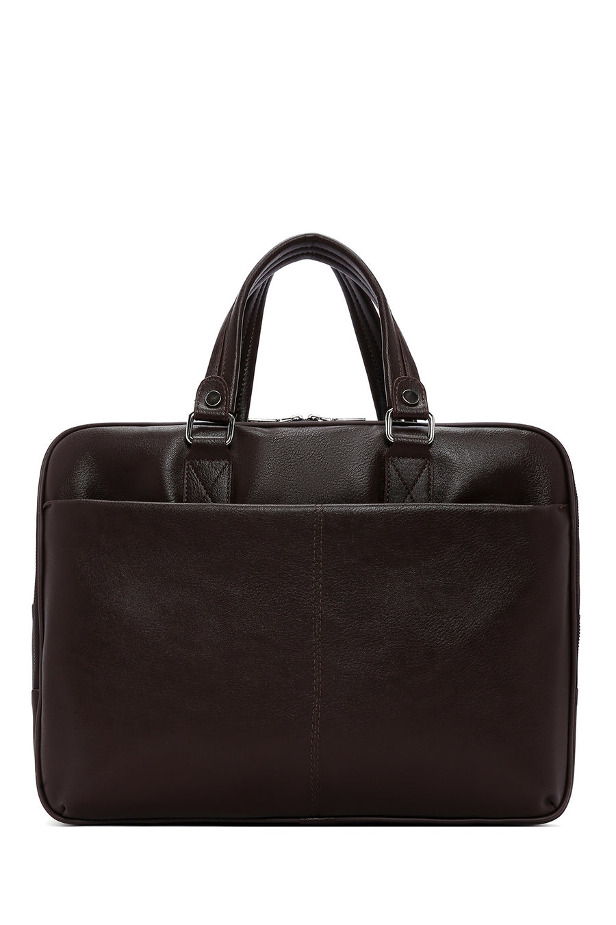 Men's Brown Long Strap Briefcase