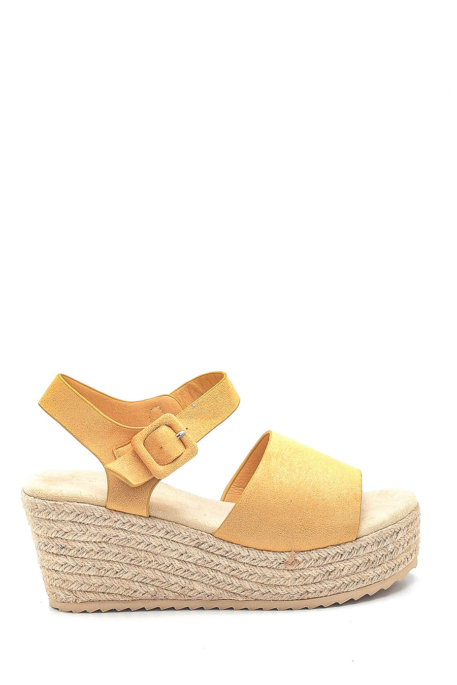 Women's Straw Sole Casual Sandals 21SFE471710 | Derimod