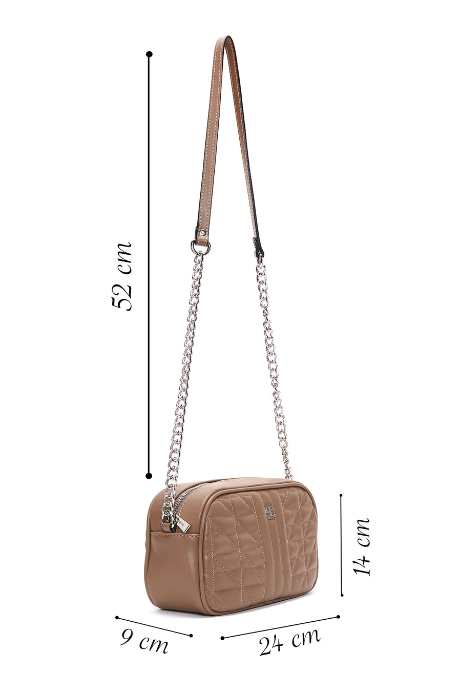 Women's Quilted Crossbody Bag