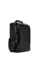 Men's Black Leather Backpack | Derimod