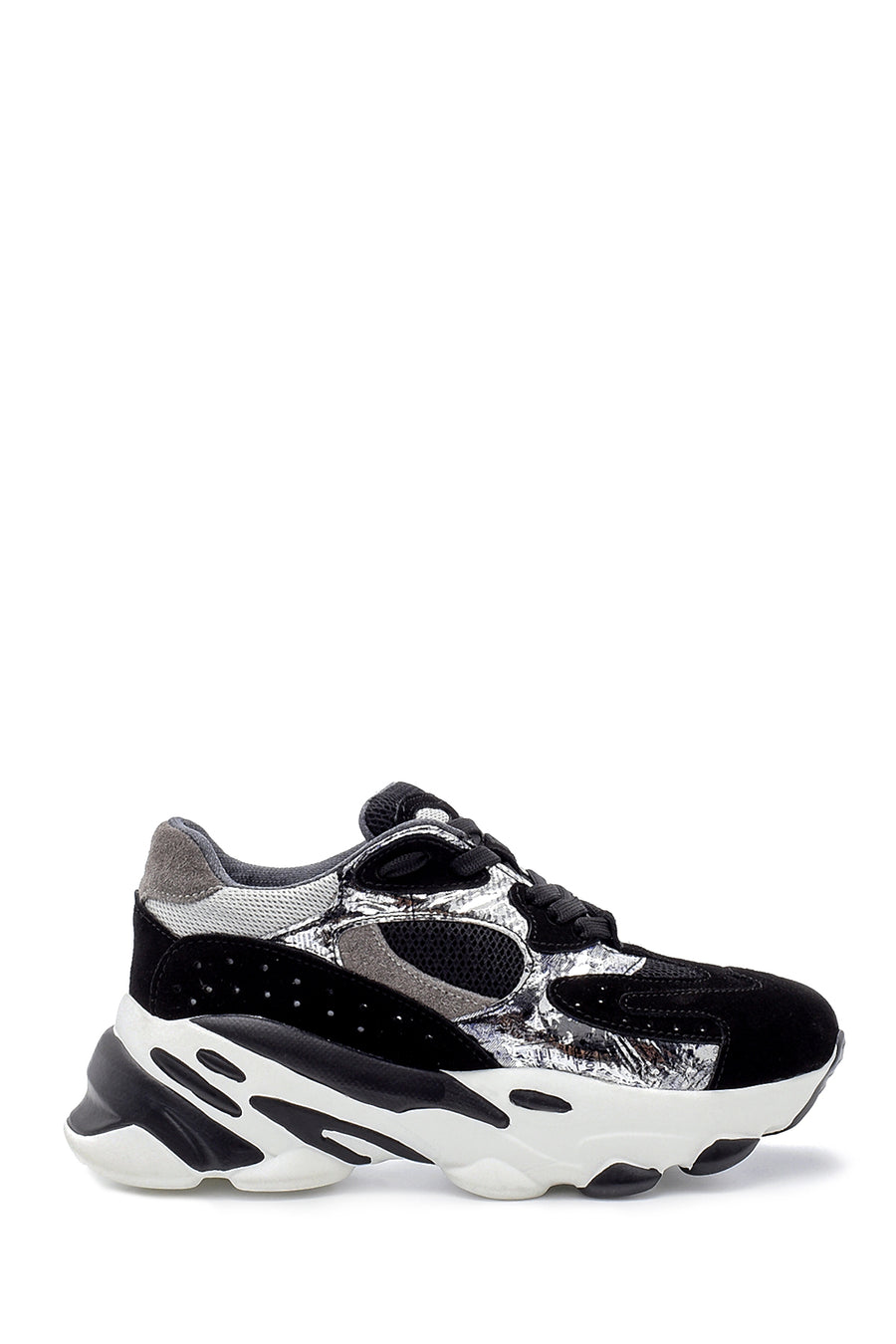 Women's High-Sole Sneaker 20WFD222914 | Derimod