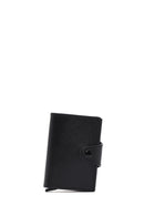 Men's Black Card Holder | Derimod