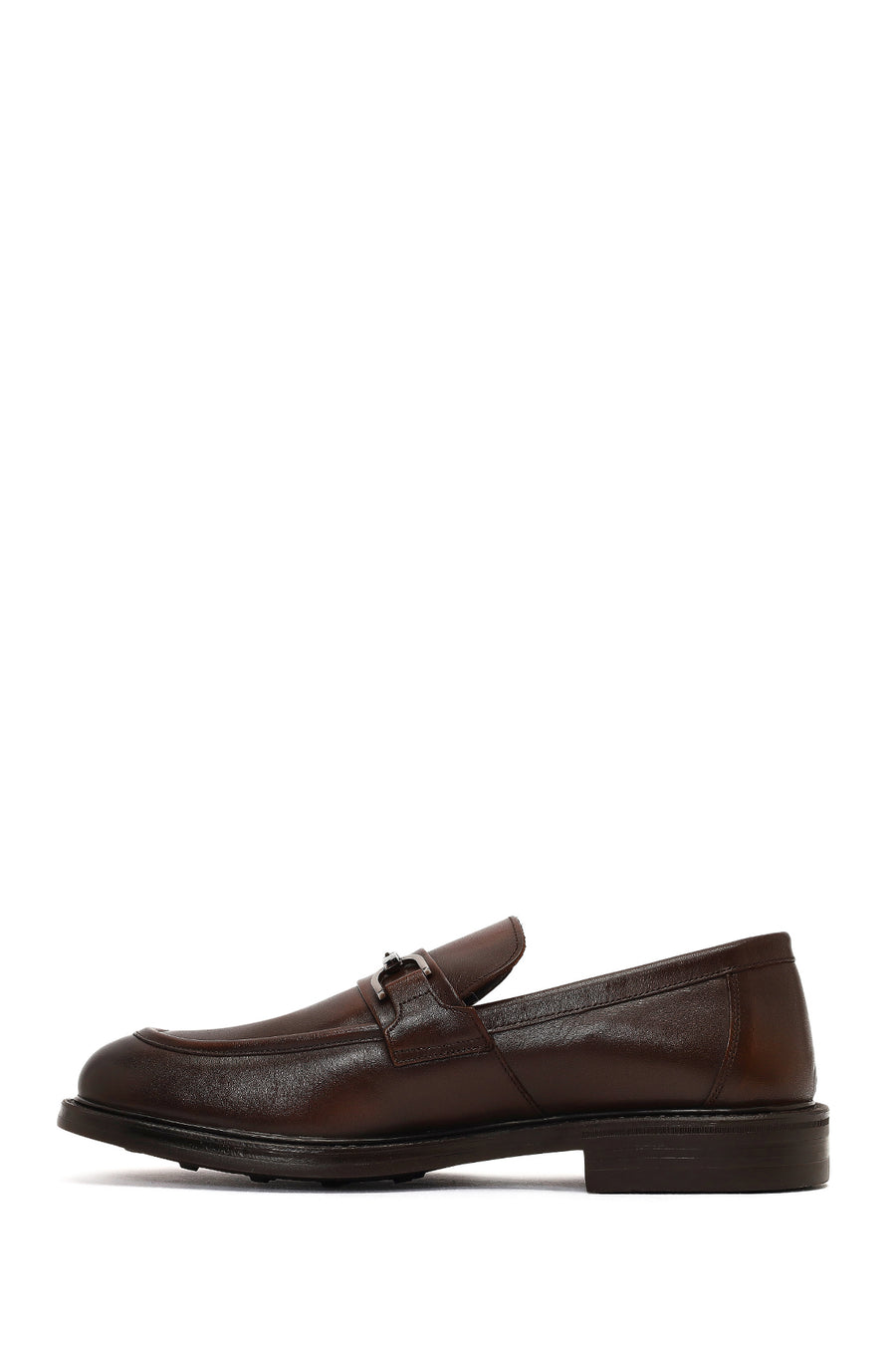 Men's Brown Leather Casual Loafer