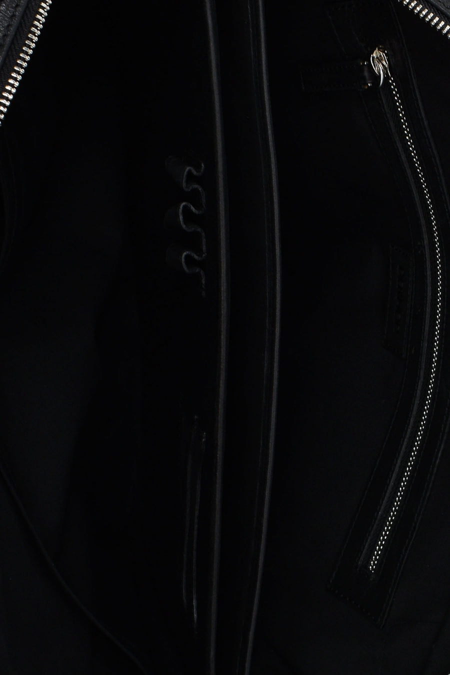 Black Men's Leather Briefcase
