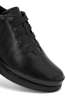 Women's Black Leather Comfort Shoes | Derimod