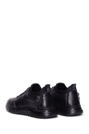 Men's Black Leather Sneaker | Derimod