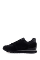 Hammer Jack Men's Black-Smoked Peru Suede Leather Sneaker | Derimod