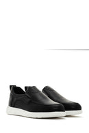 Men's Black Leather Loafer | Derimod