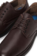Male Brown Lace-up Leather Casual Shoes | Derimod