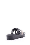 Women's Zebra Detailed Slippers | Derimod