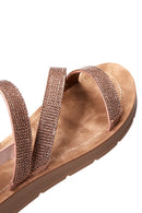 Kadın Pembe Bilekten Bantlı Sandalet | Derimod