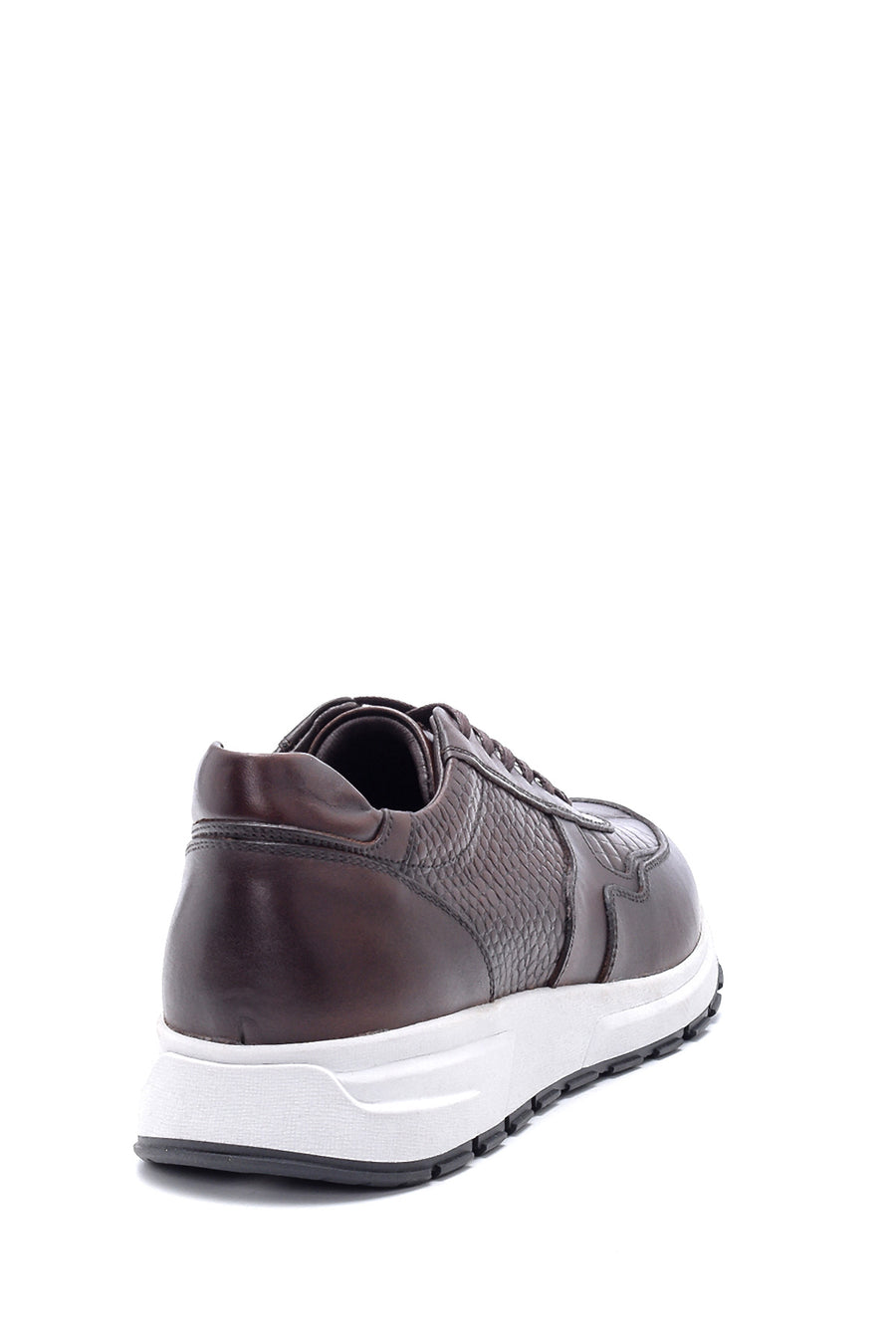 Men's Leather Crocodile Pattern Sneaker