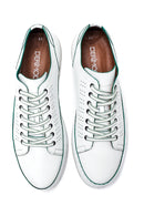 Erkek Beyaz Deri Sneaker | Derimod